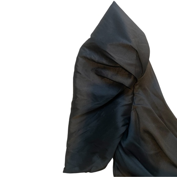 Badgley Mischka Black One-Shoulder Sequin Dress NWT Size 4 - Picture 12 of 16